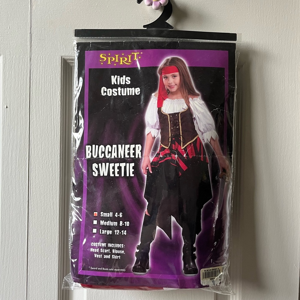 🏴‍☠️Girl’s Buccaneer Sweetie Halloween Costume: